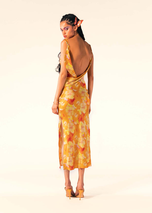 Thea Dress Orange