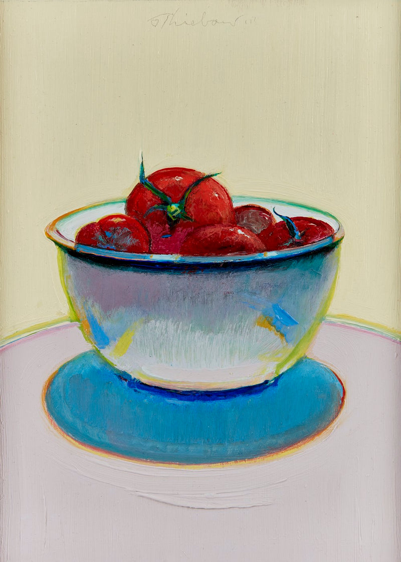 Wayne Thiebaud - Tomato Bowl