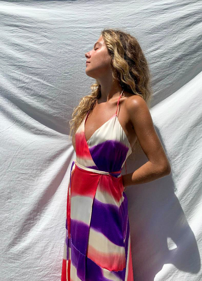 Robe Aurore Tie & Die