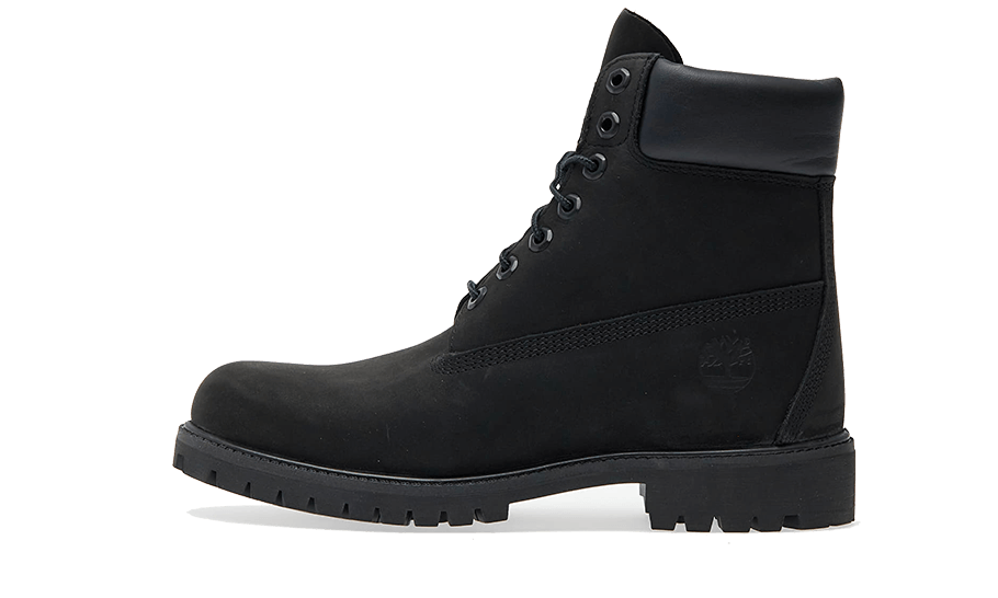 6" Premium Waterproof Boot Black Nubuck - Noir