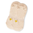 Lot De 6 Socquettes Invisibles Petit Coeur Doré