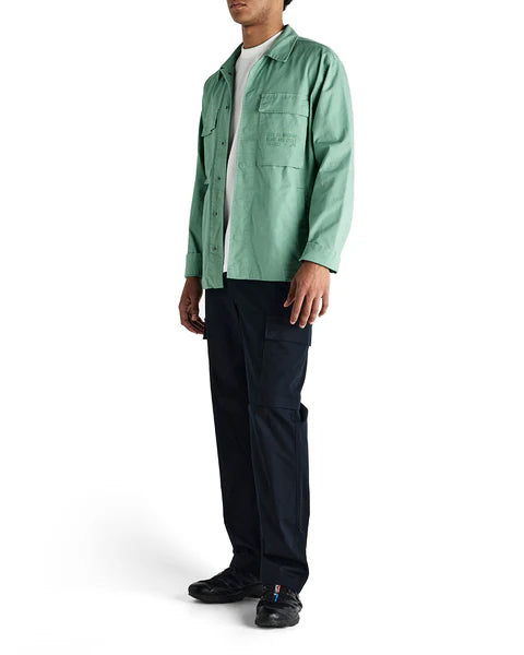 Chemise Tommy Poplin Surf - Shale Green