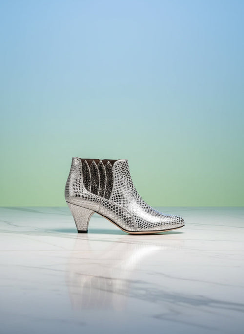 Tonyscott - Imprimé Métallisé Argent