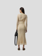 Nas Skirt in Sand Salted Voile