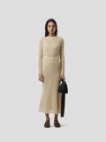 Nas Skirt in Sand Salted Voile