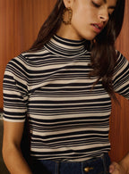 Top En Maille Manille - Bleu