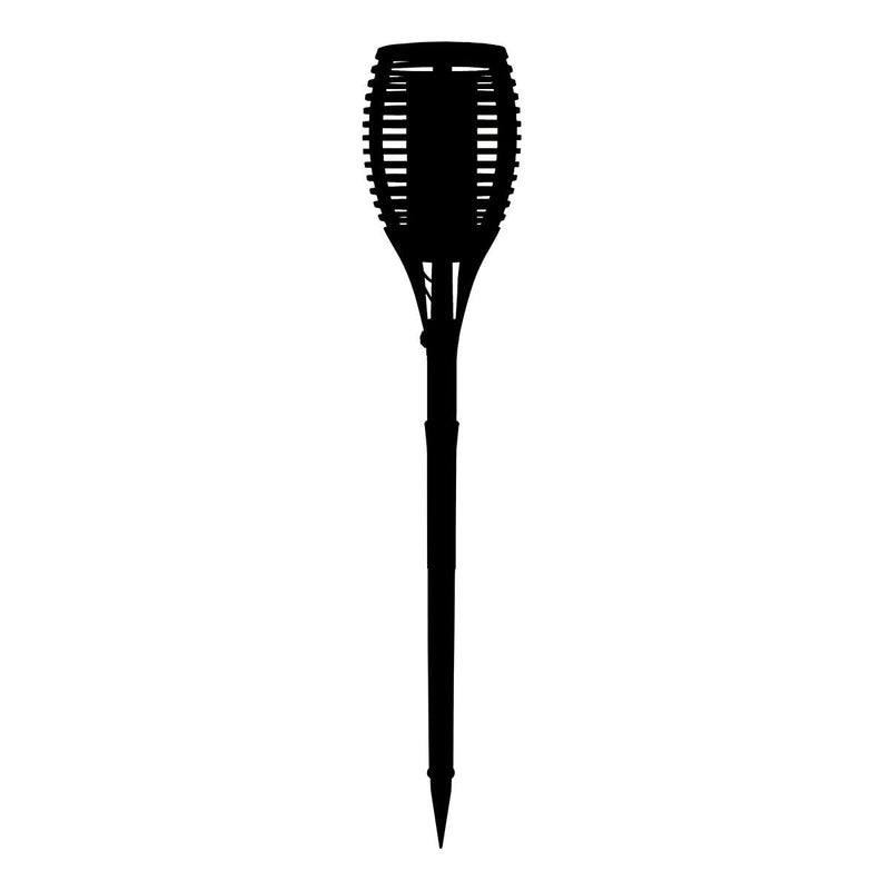 MAITY SUN warm white LED flame effect solar torch H80cm - REDDECO.com