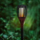 MAITY SUN warm white LED flame effect solar torch H80cm - REDDECO.com