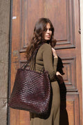 Borsa shopping Frida XXL - Marrone