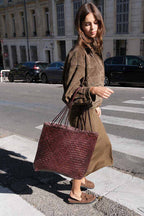 Borsa shopping Frida XXL - Marrone