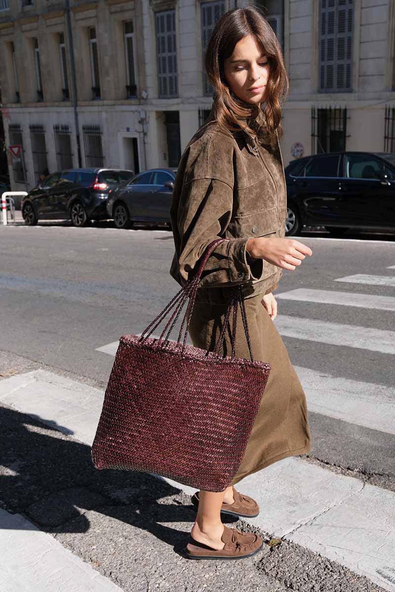 Borsa shopping Frida XXL - Marrone