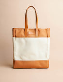 Sac A Main Le Tote Bag By Escadrille - Camel - Woman