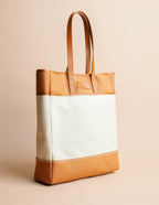 Sac A Main Le Tote Bag By Escadrille - Camel - Femme