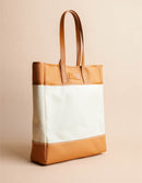 Sac A Main Le Tote Bag By Escadrille - Camel - Woman
