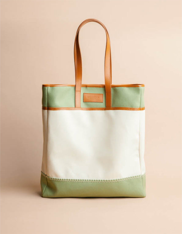 Bolso de mano Le Tote Bag By Escadrille - Caqui - Mujer