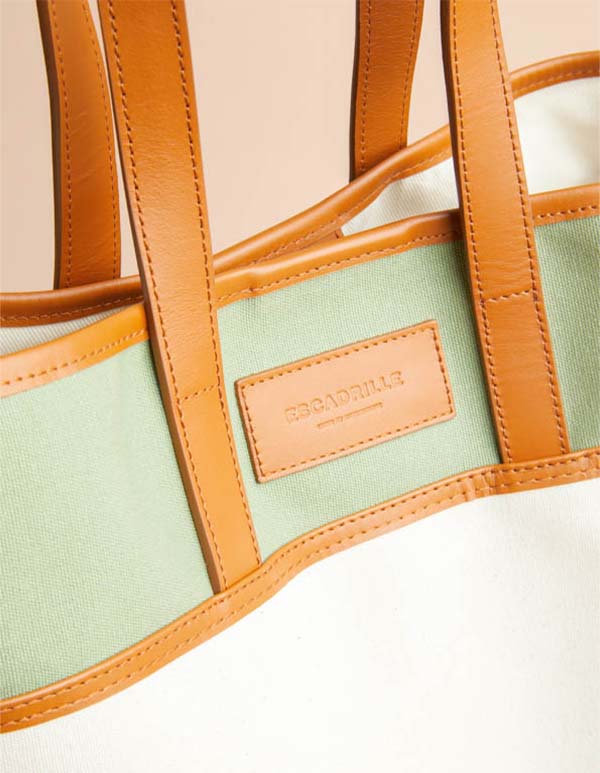 Bolso de mano Le Tote Bag By Escadrille - Caqui - Mujer