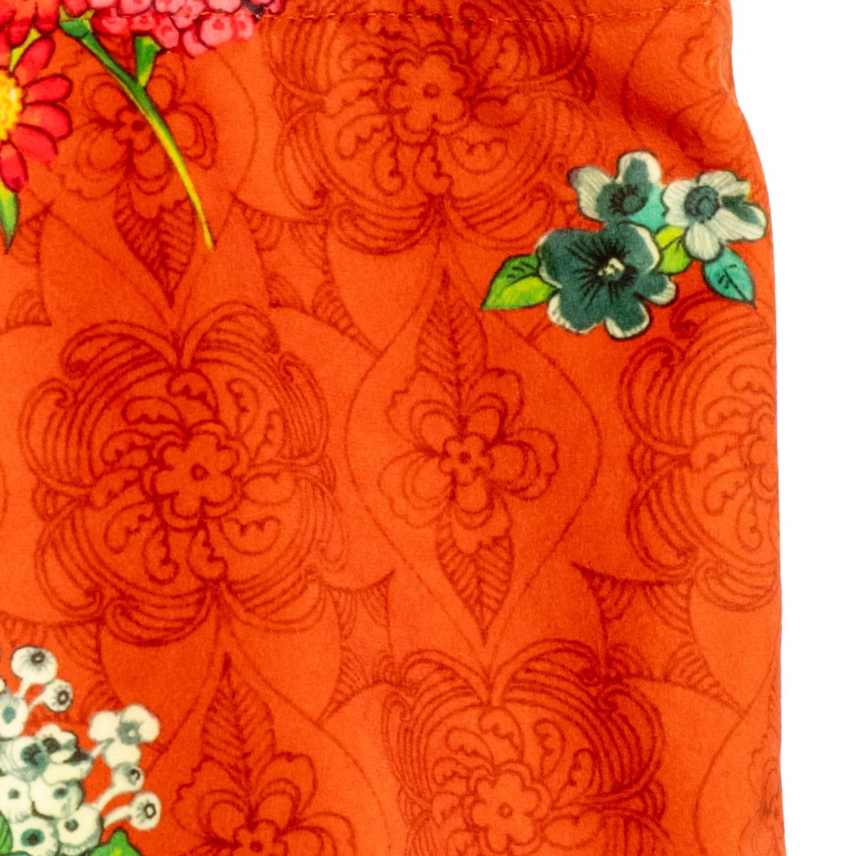 Tote Bag Velours Hanami Orange