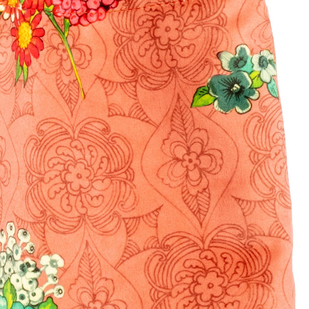 Tote Bag Velours Hanami Rose