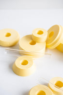 Duo Vase Of Totem Vases - Mimosa