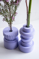 Totem Duo Vase - Lavender