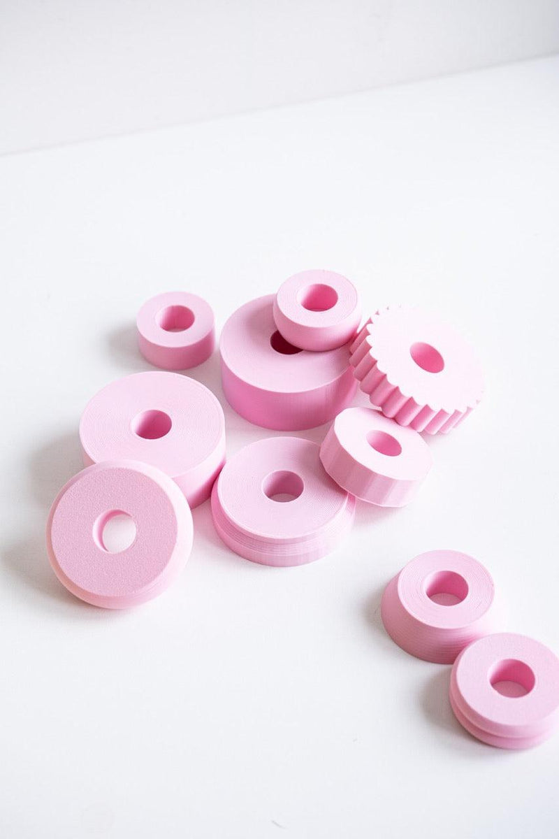 Totem Duo Vase Set - Pink