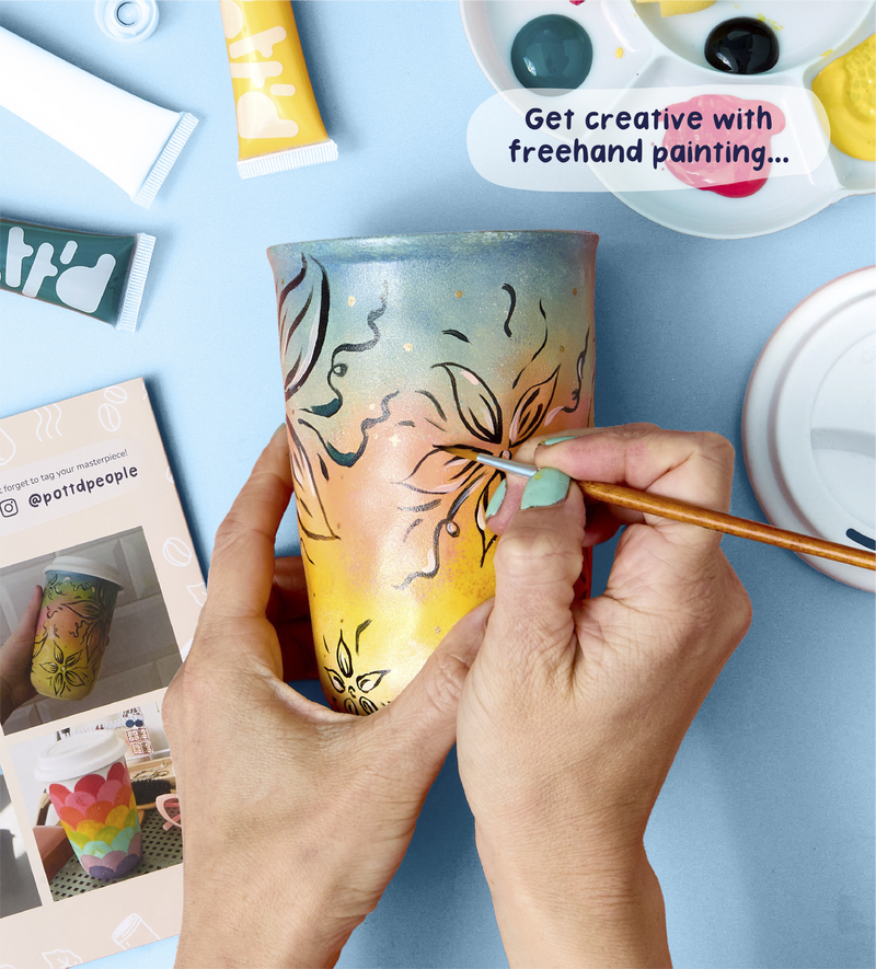 Paint-a-Travel Mug - Double