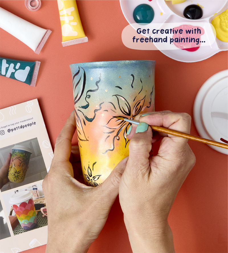 Paint-a-Travel Mug - Double
