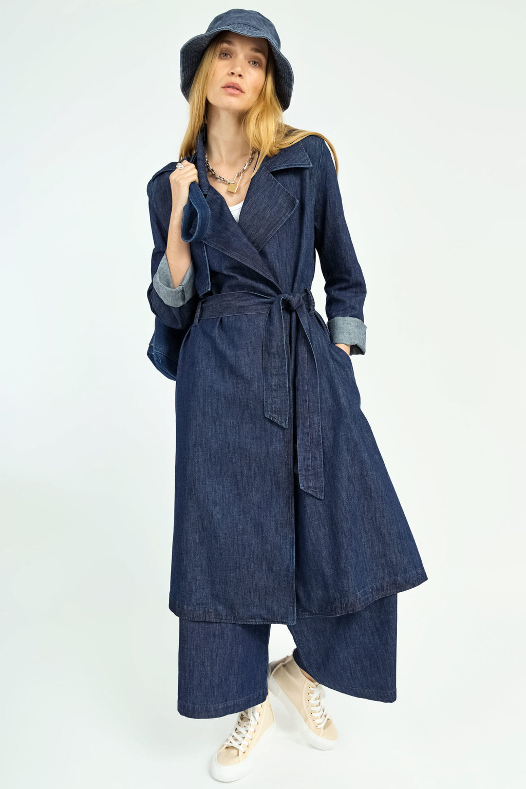 Trench - Faith - Blue Denim