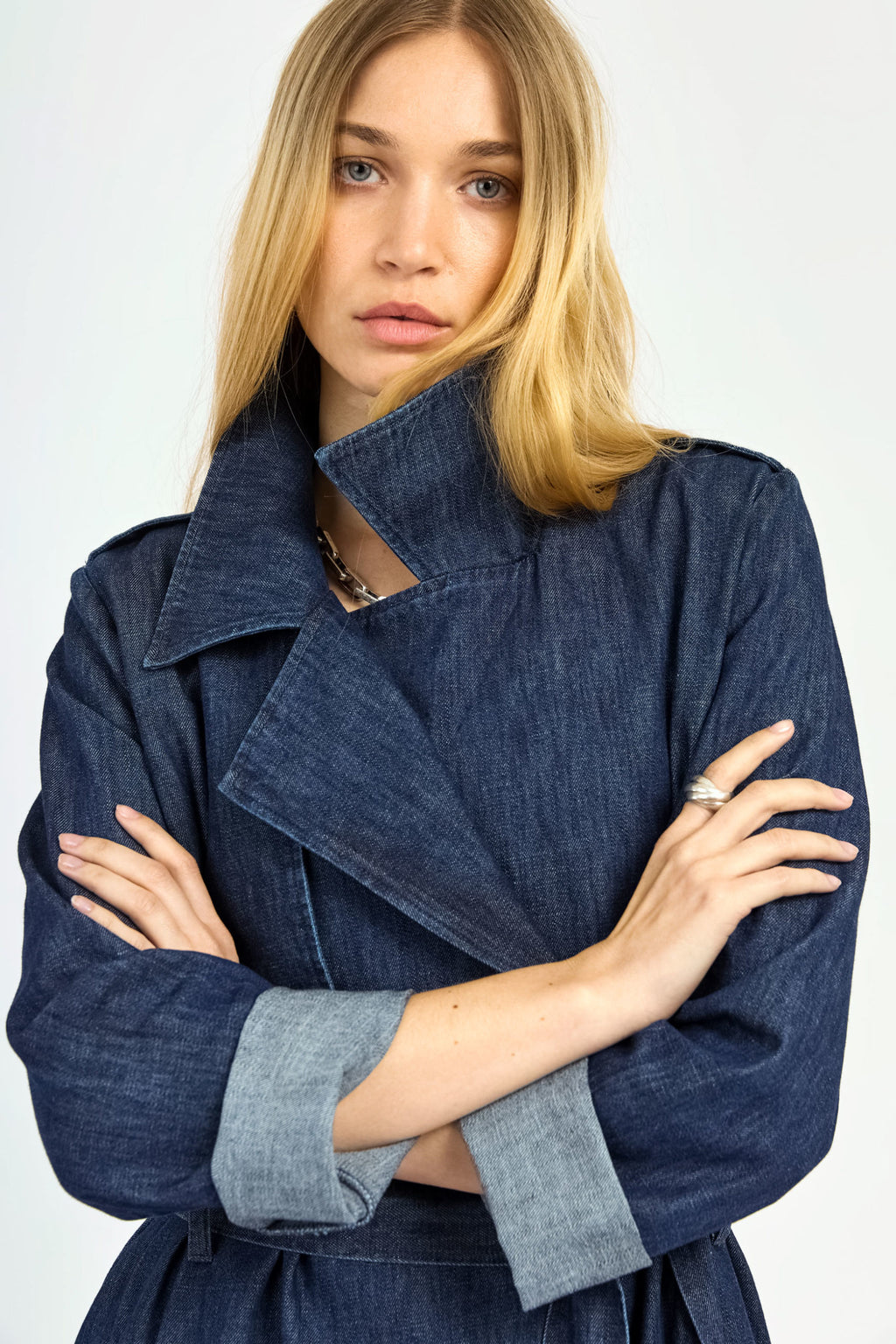 Trench - Faith - Blue Denim