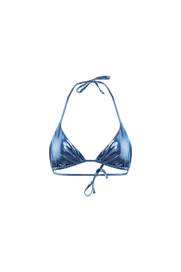 Triangle Endearing Shine Sea Blue