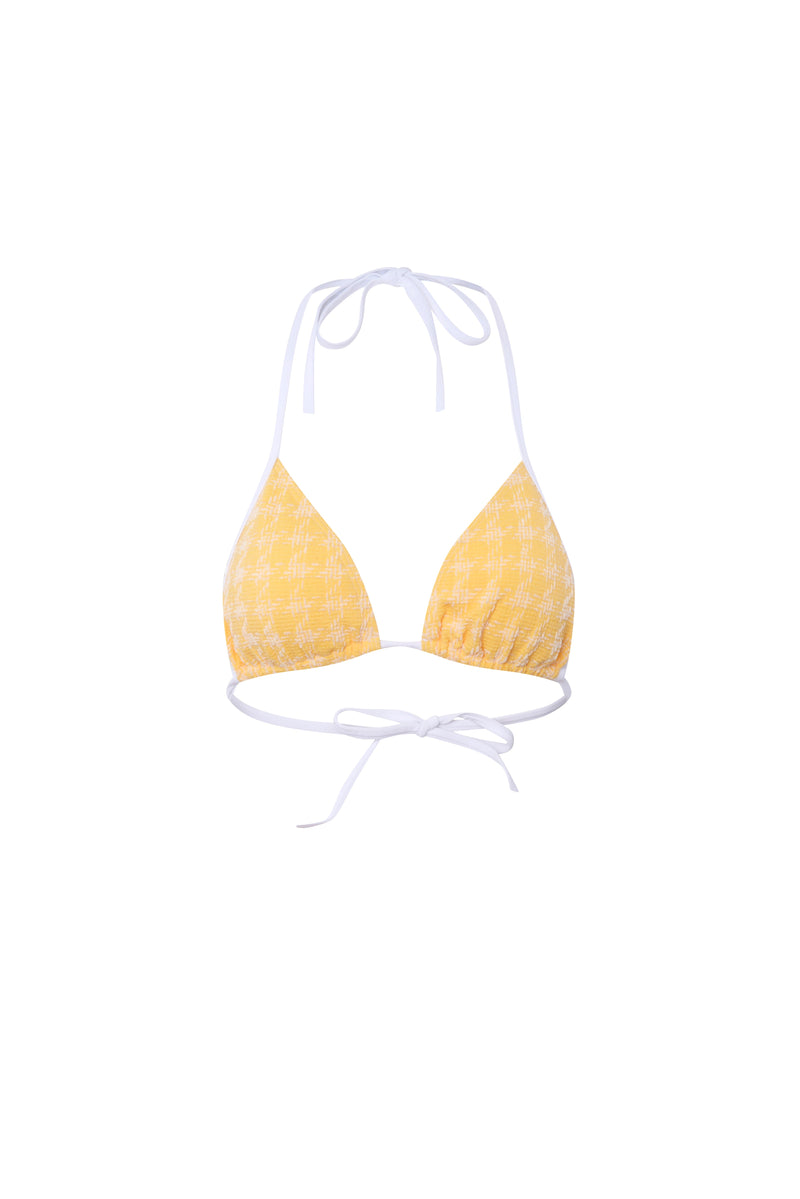 Haut De Maillot Amour A La Plage - Bleu