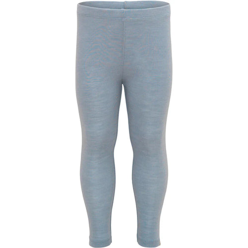 Minimalisma - Leggings Troll De Lana Y Seda Azul Claro