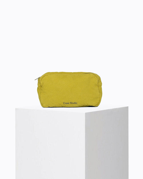 Trousse Coton Moutarde