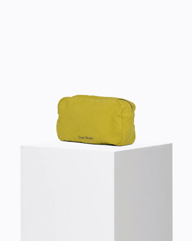 Trousse Coton Moutarde