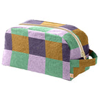 Trousse De Toilette Velours Caro Doré