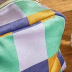 Trousse De Toilette Velours Caro Doré