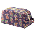 Trousse De Toilette Velours Janice Violette