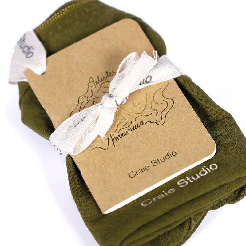 Trousse Coton Vert Kaki