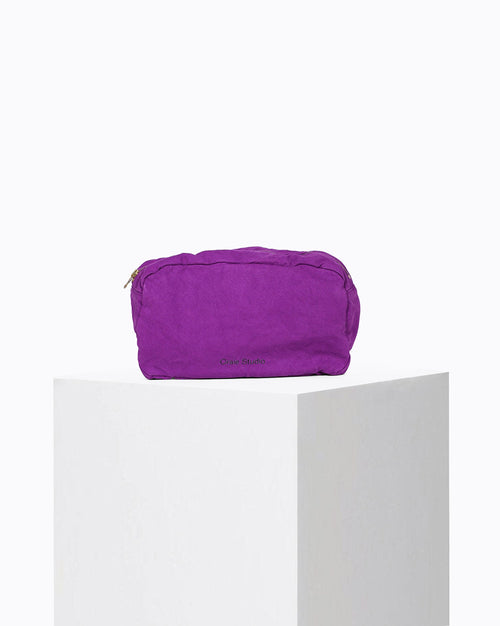Trousse Coton Violet
