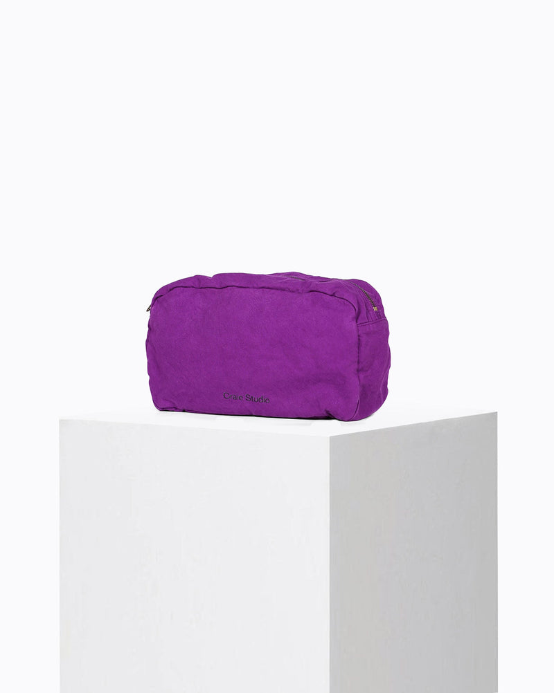 Trousse Coton Violet