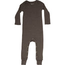 Troytt wool and silk dark chocolate pajamas - Minimalisma selection available on amaetc.com, eco-friendly concept store for children