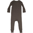 Troytt wool and silk dark chocolate pajamas - Minimalisma selection available on amaetc.com, eco-friendly concept store for children
