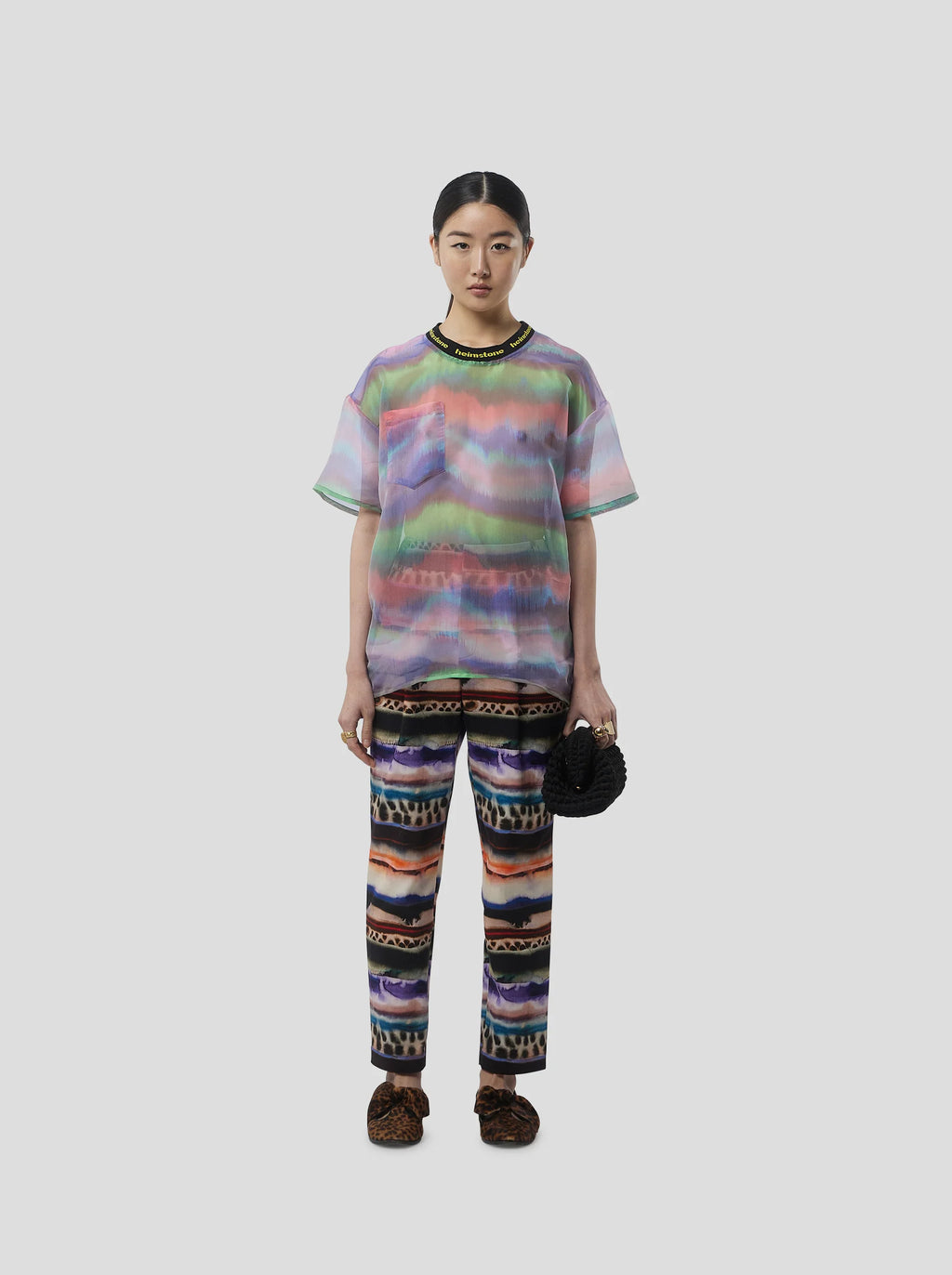 T-Shirt Dede In Opalys Print