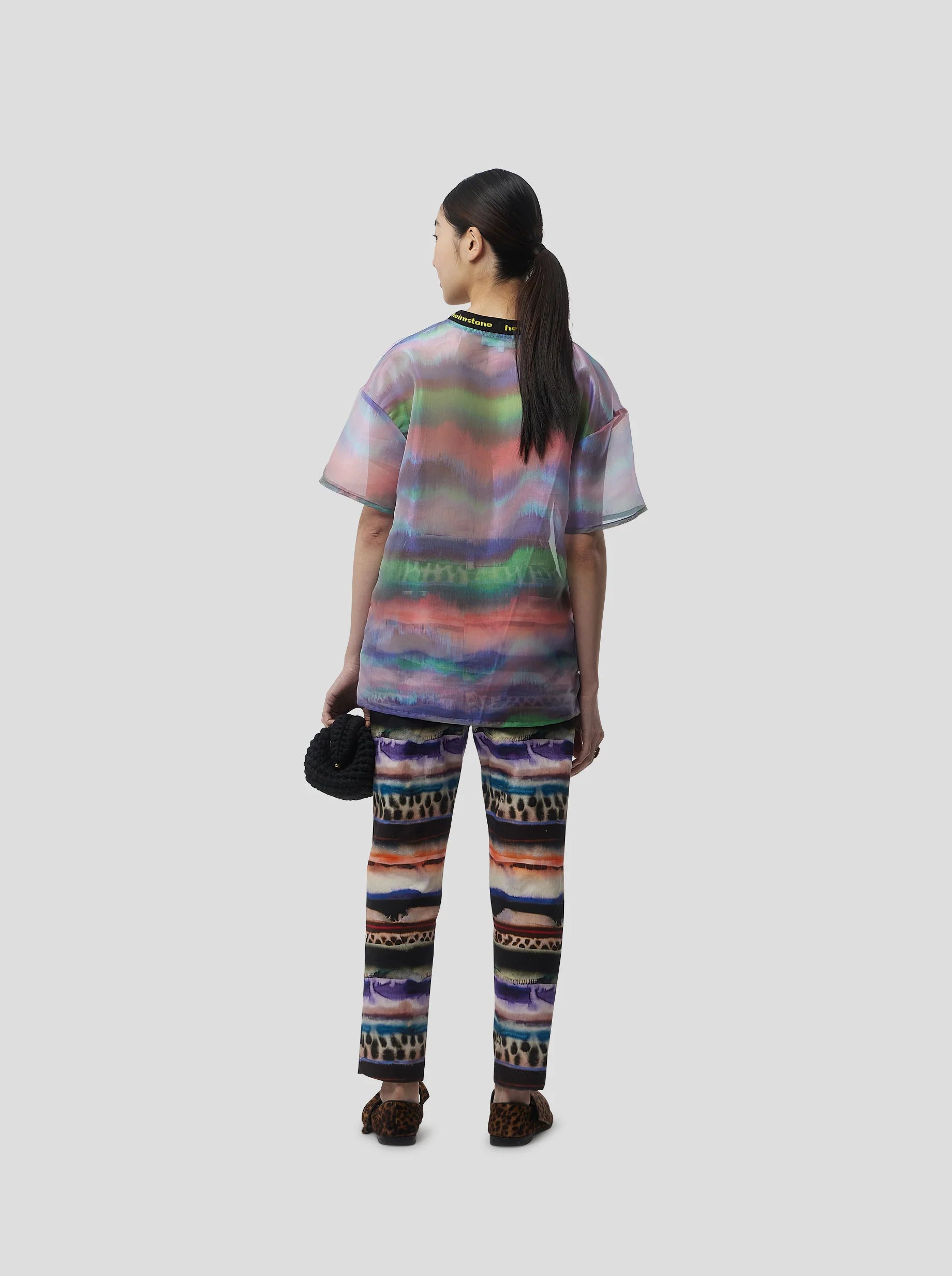 T-Shirt Dede In Opalys Print