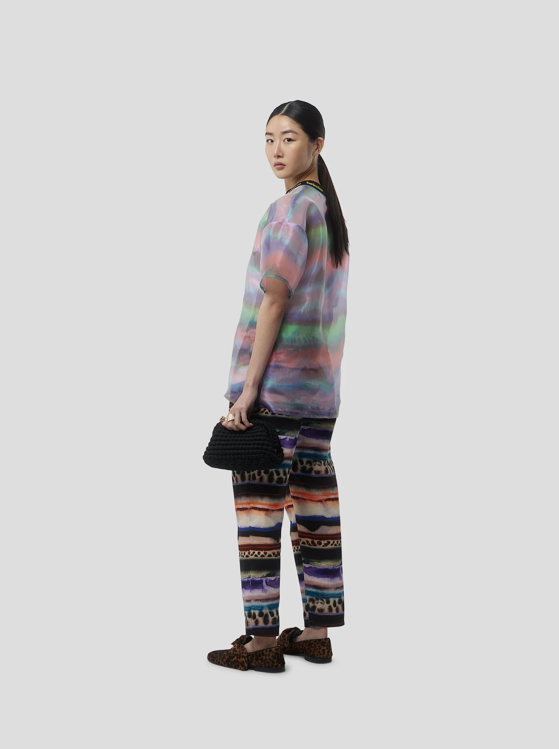 T-Shirt Dede In Opalys Print