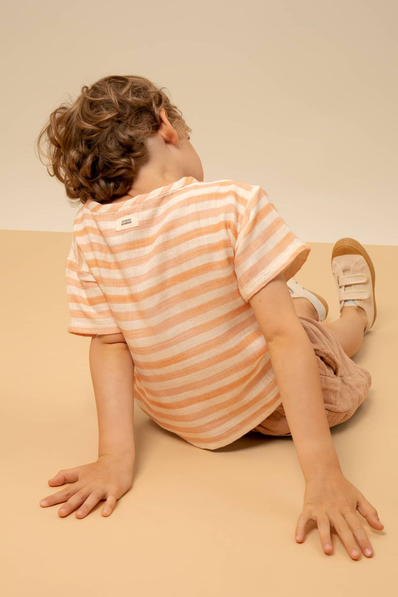 Orso Pink Stripes T-Shirt