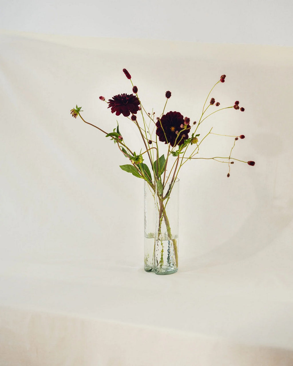 Tubu Vase - Transparent Glass
