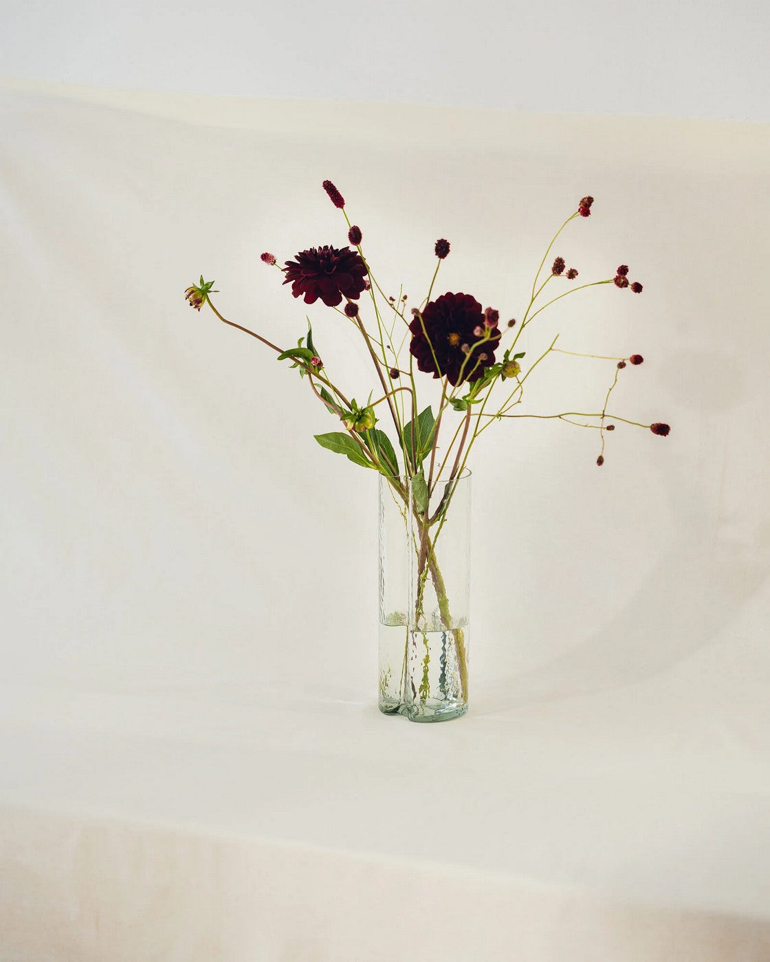 Tubu Vase - Transparent Glass