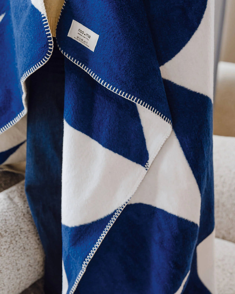 Plaid Tul - Blueberry Pie/Cream Beige