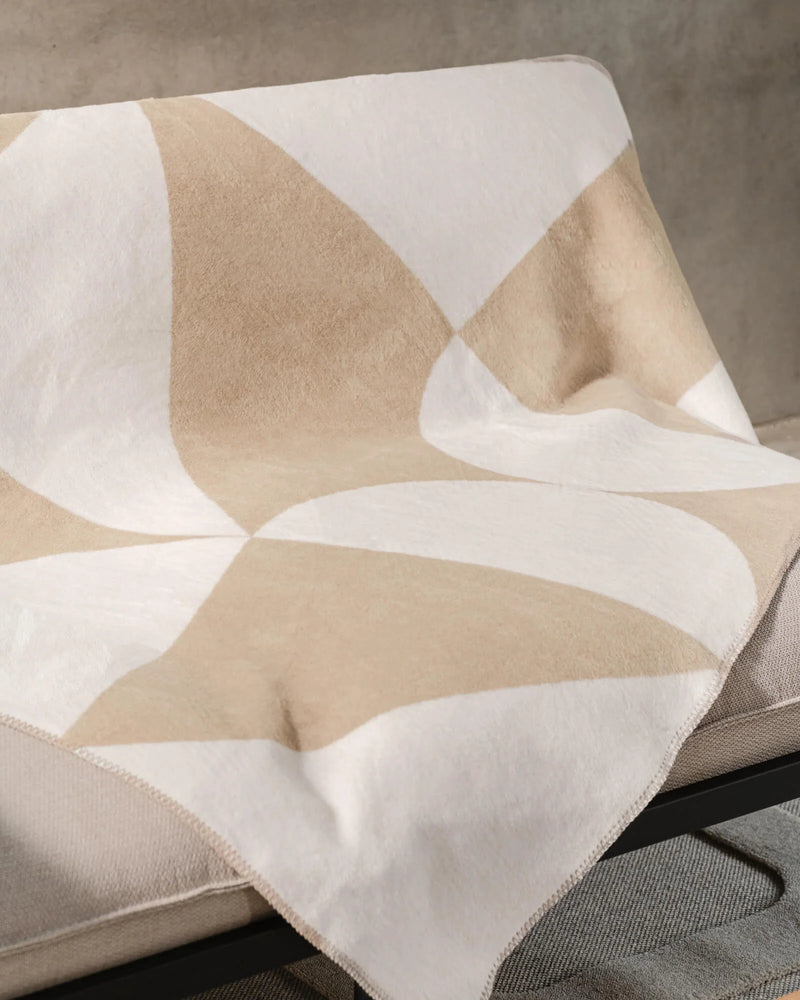 Plaid Tul - Cream Beige